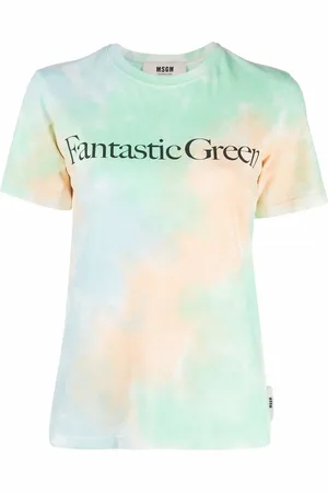 Msgm Slogan-print cotton T-shirt