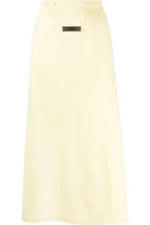 FEAR OF GOD Logo-patch straight skirt