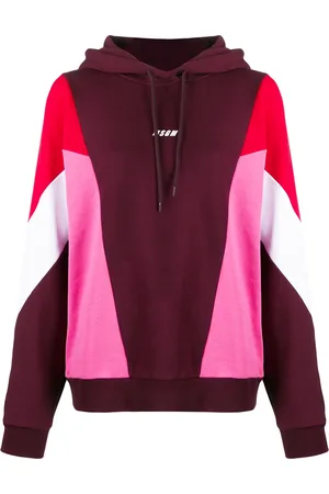 Msgm Colour-block hoodie