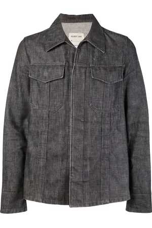 Helmut Lang 1990s raw denim slim jacket