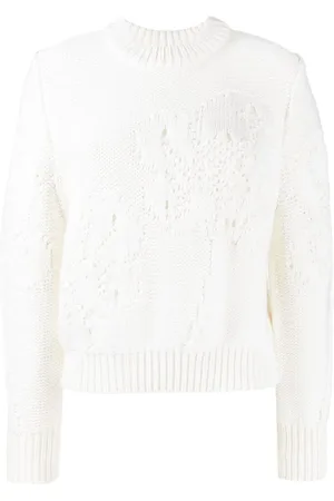 Cecilie Bahnsen Open-knit virgin wool jumper