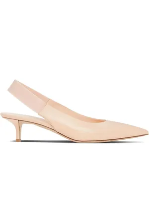 Burberry Leather slingback pumps