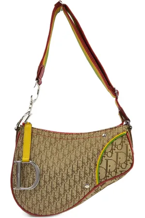 Dior 2004 Rasta line Saddle shoulder bag