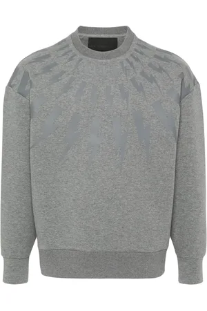 Neil Barrett Thunderbolt scuba jersey sweatshirt