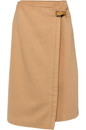 Hermès 1990-2000s knee length skirt