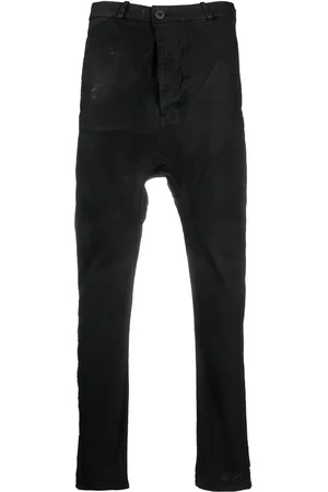 11 BY BORIS BIDJAN SABERI Distressed slim-fit jeans
