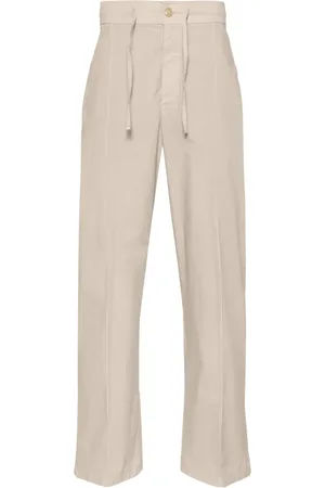 CANALI Mid-rise straight-leg trousers
