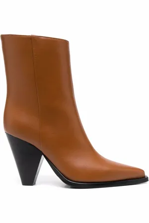 Scarosso Emily heeled leather boots