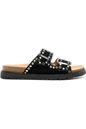 Dsquared2 Double-buckle suede sandals