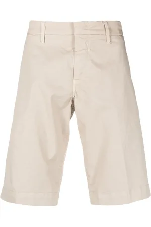 FAY Logo-patch stretch-cotton bermuda shorts