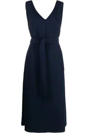 P.A.R.O.S.H. V-neck tie-waist dress