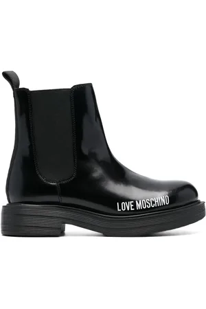 Moschino Logo-print ankle-boots