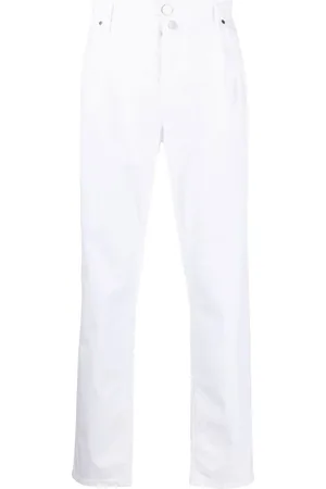 Incotex Pleat-detail straight-leg trousers
