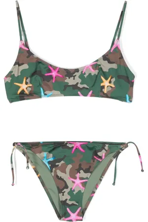 MC2 SAINT BARTH Jaiden camouflage-print bikini