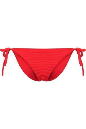 Calvin Klein Ribbed-knit bikini bottoms