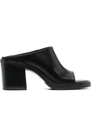 Miu Miu Open-toe leather sandals