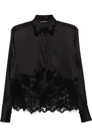 ERMANNO SCERVINO Lace-panel shirt