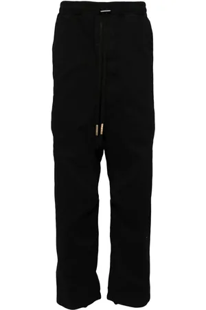 11 BY BORIS BIDJAN SABERI Drawstring-fastening straight-leg trousers