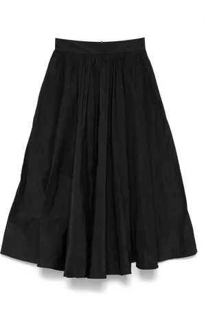 CENERE GB Ruched midi skirt