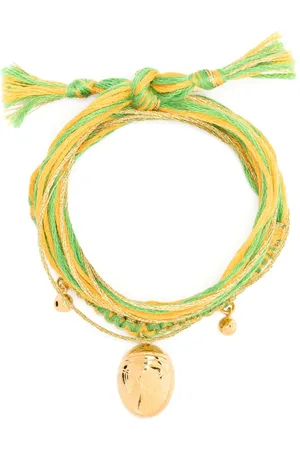 Aurélie Bidermann Honolulu macramé-detail bracelet
