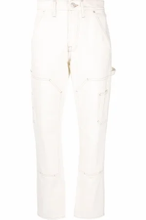 Frame Multiple-pocket straight-leg trousers