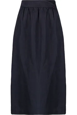 Giorgio Armani 1990s knee-length wrap skirt