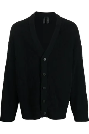 Y-3 Fine-knit organic cotton cardigan