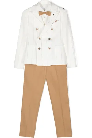 COLORICHIARI Striped three-piece suit