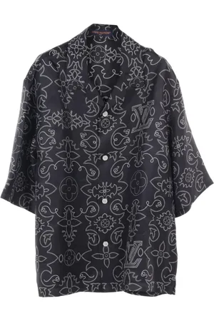LOUIS VUITTON 2010s Arabesque silk shirt