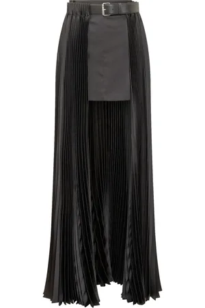 Peter Do Belted pleated skirt