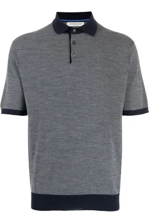 Johnstons Of Elgin Piqué wool polo shirt