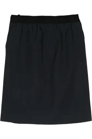 Céline 2010s elasticated-waist miniskirt