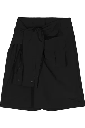JUUN.J Tied sleeves skorts