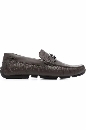 Bally Logo-plaque leather loafers