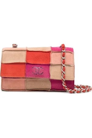 CHANEL 2004-2005 patchwork mini crossbody bag