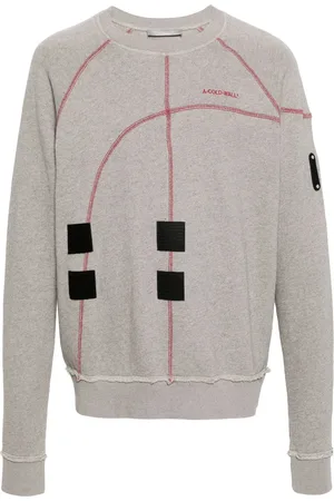 A-cold-wall* Intersect seam-detail sweatshirt