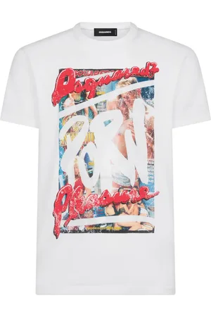 Dsquared2 Graphic-print cotton T-shirt