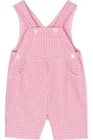 SIOLA Gingham poplin overall
