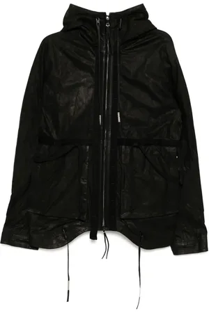 11 BY BORIS BIDJAN SABERI Leather jacket
