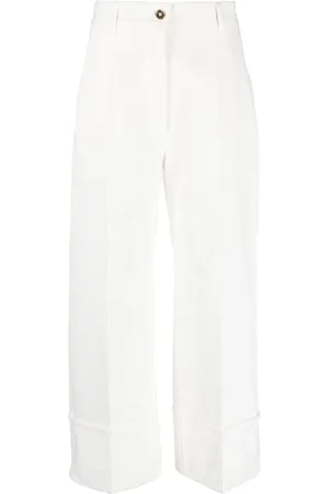 Patou Cropped straight-leg jeans