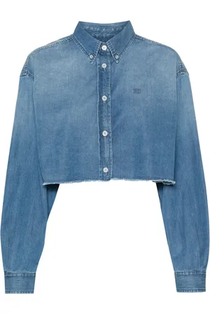 Givenchy Cropped denim shirt