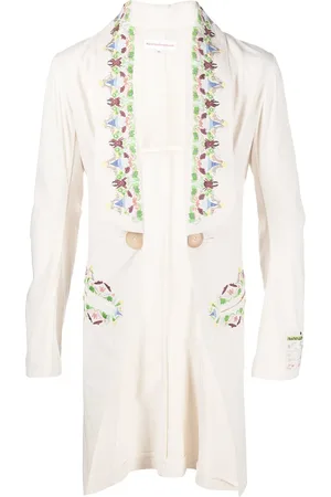 WALTER VAN BEIRENDONCK Revolution embroidered coat