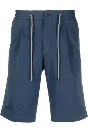 corneliani Drawstring-waist chino shorts