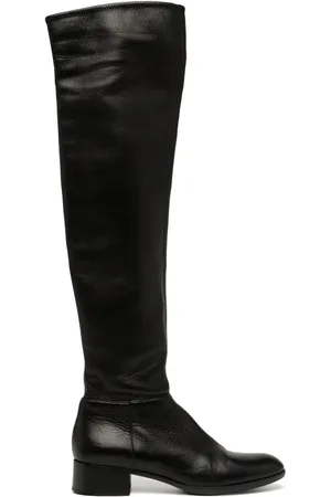 Alaïa Over the knee Leather boots