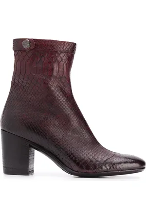 ALBERTO FASCIANI Amina snakeskin-effect boots