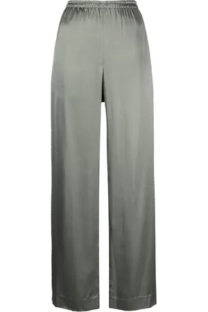 Vince Satin-finish straight trousers