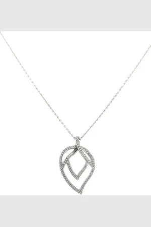 PIAGET Pre-owned white gold diamond necklace