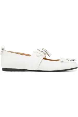 J.W.Anderson Padlock-detail ballerina shoes