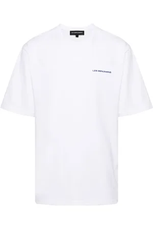 Les Benjamins Logo-print cotton T-shirt
