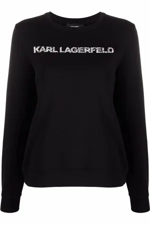 Karl Lagerfeld Logo-print crew neck sweatshirt